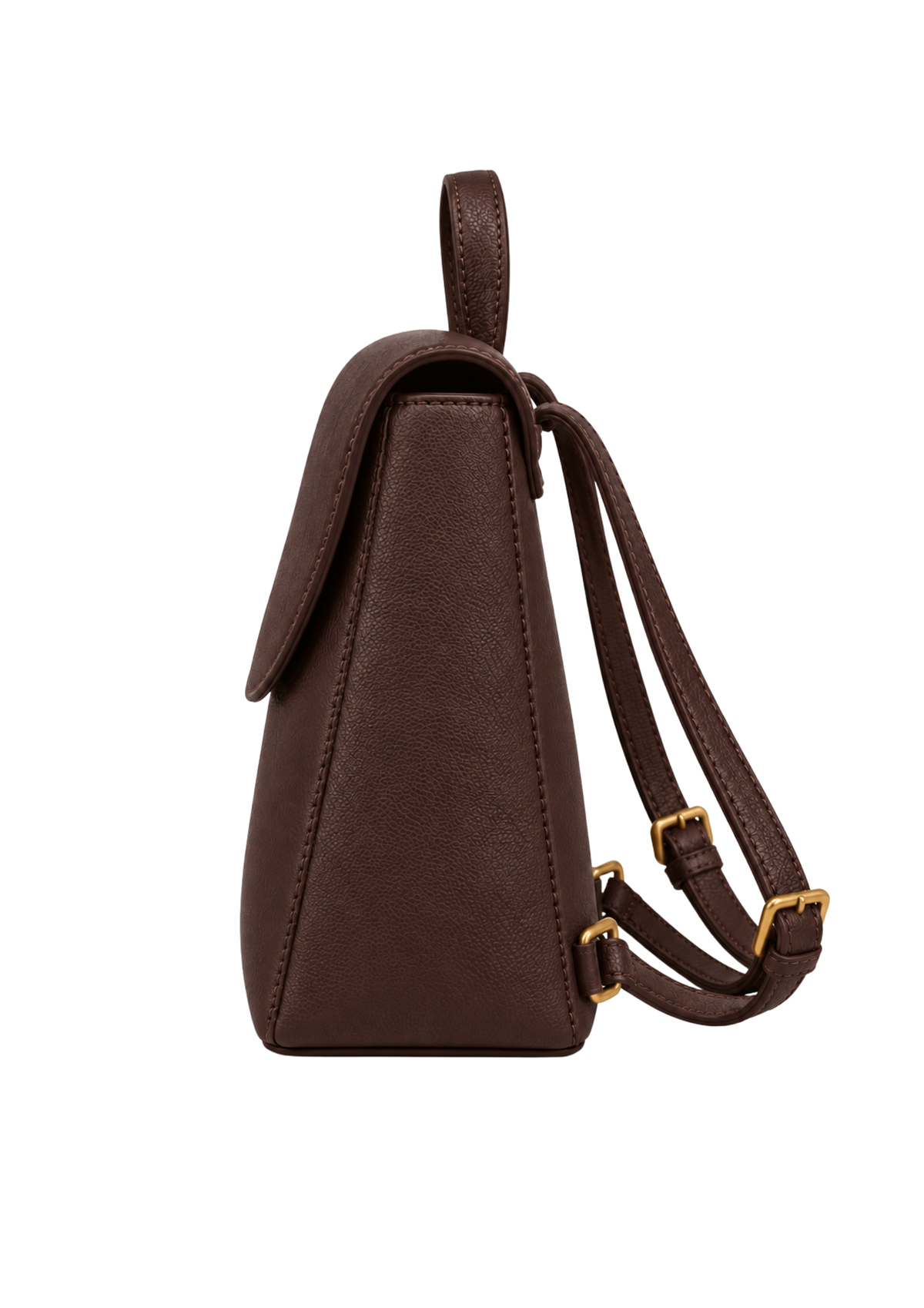 The Hazel Backpack in Oxblood