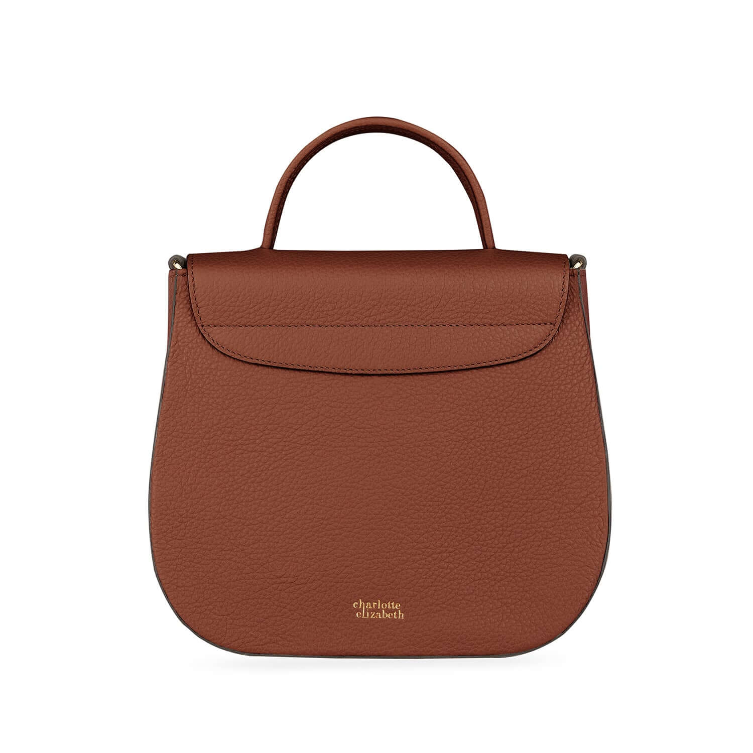made in UK mini handbag purse elegant timeless classic brown