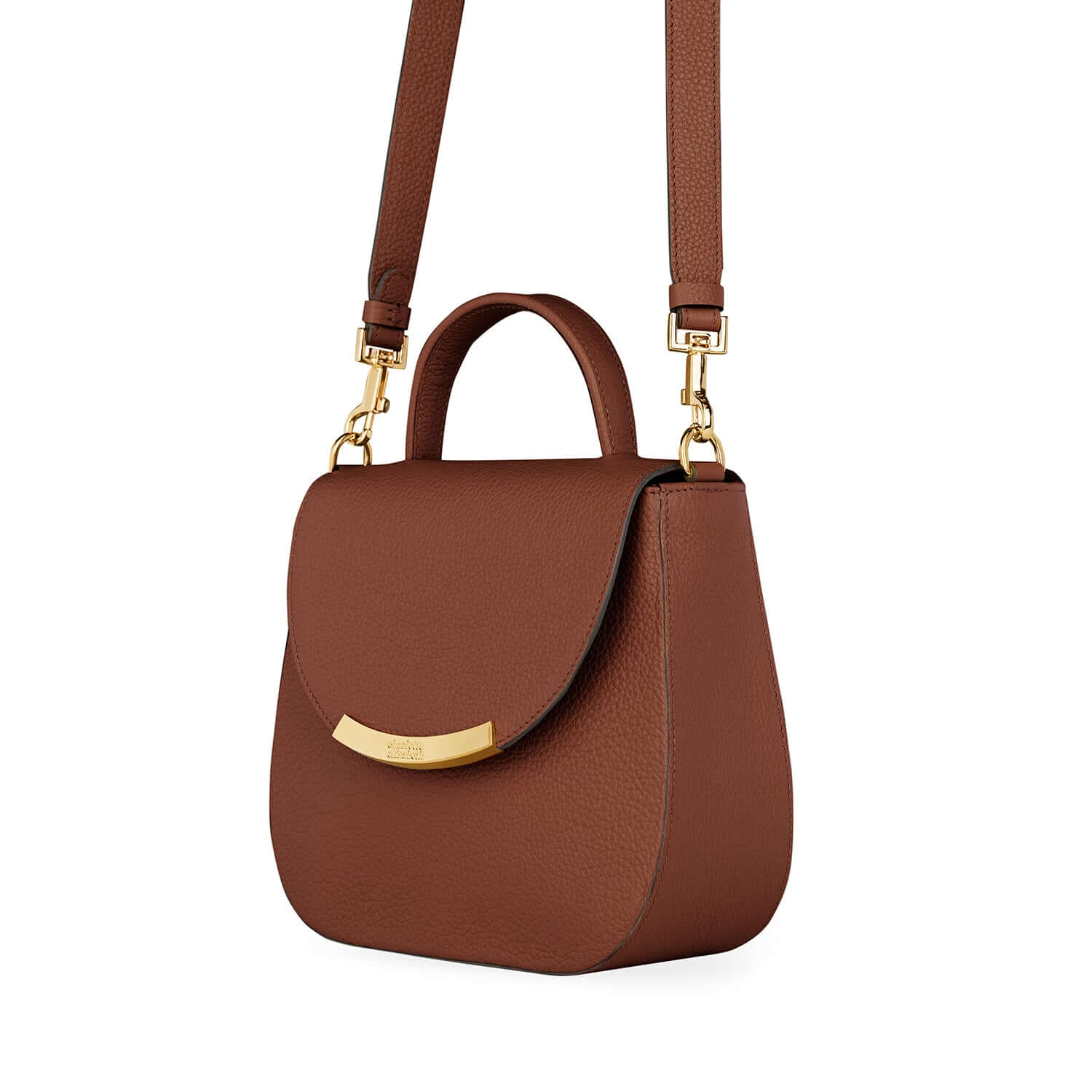 crossbody womens british made handbag artisan leather classic brown tan