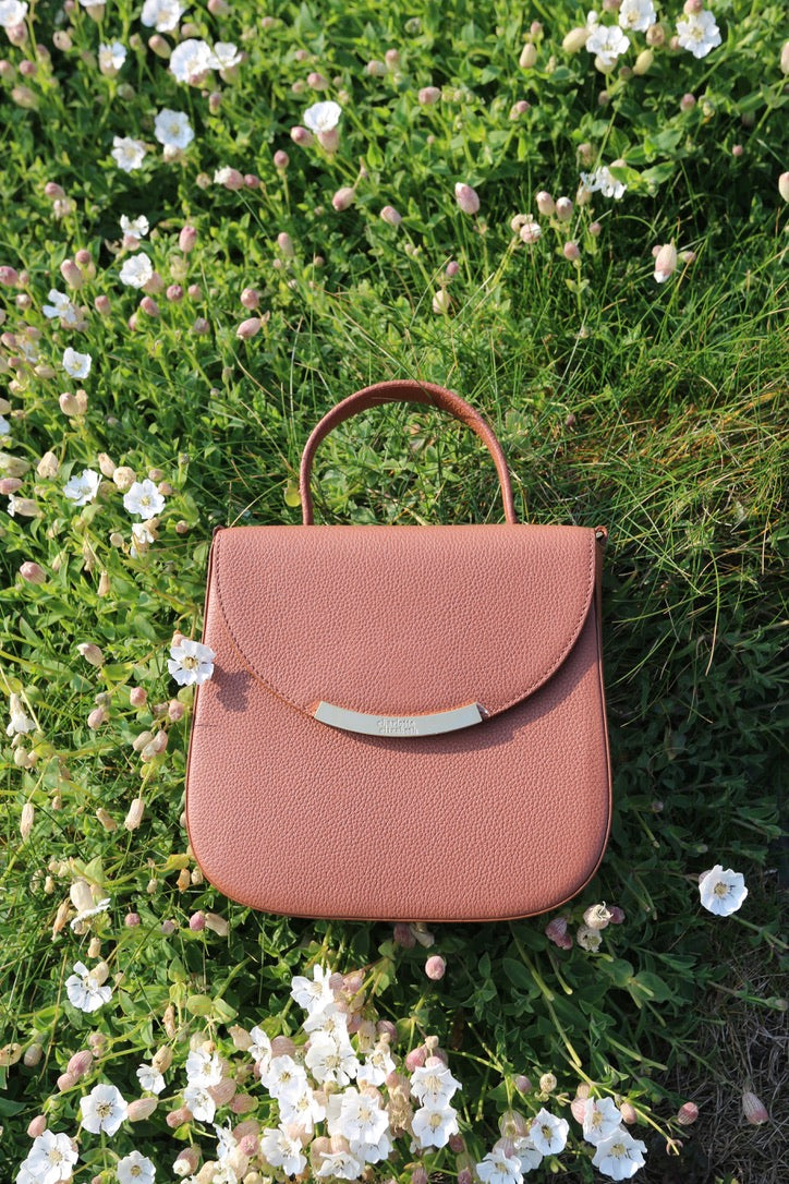 Bloomsbury Crossbody Handbag  Chestnut – Charlotte Elizabeth