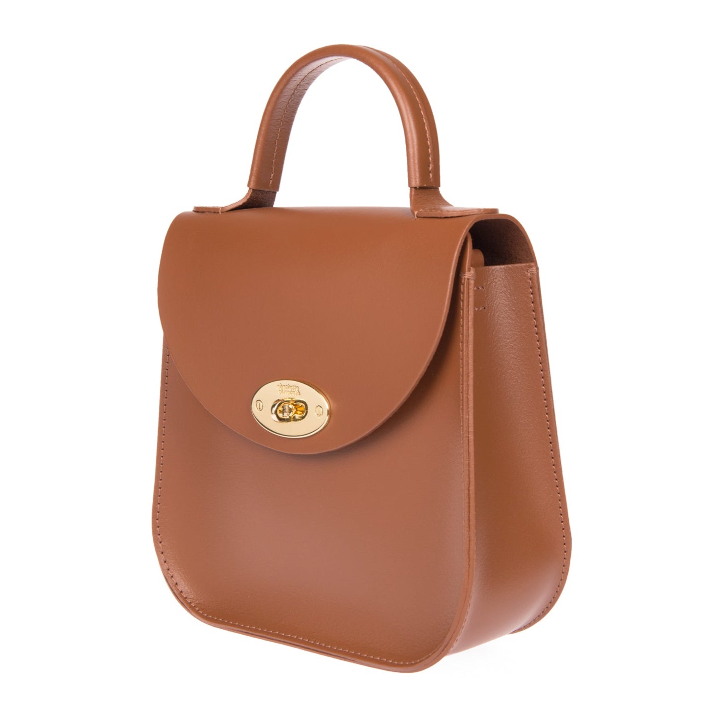 PREORDER The Original Bloomsbury | Leather Crossbody Handbag in Chestnut