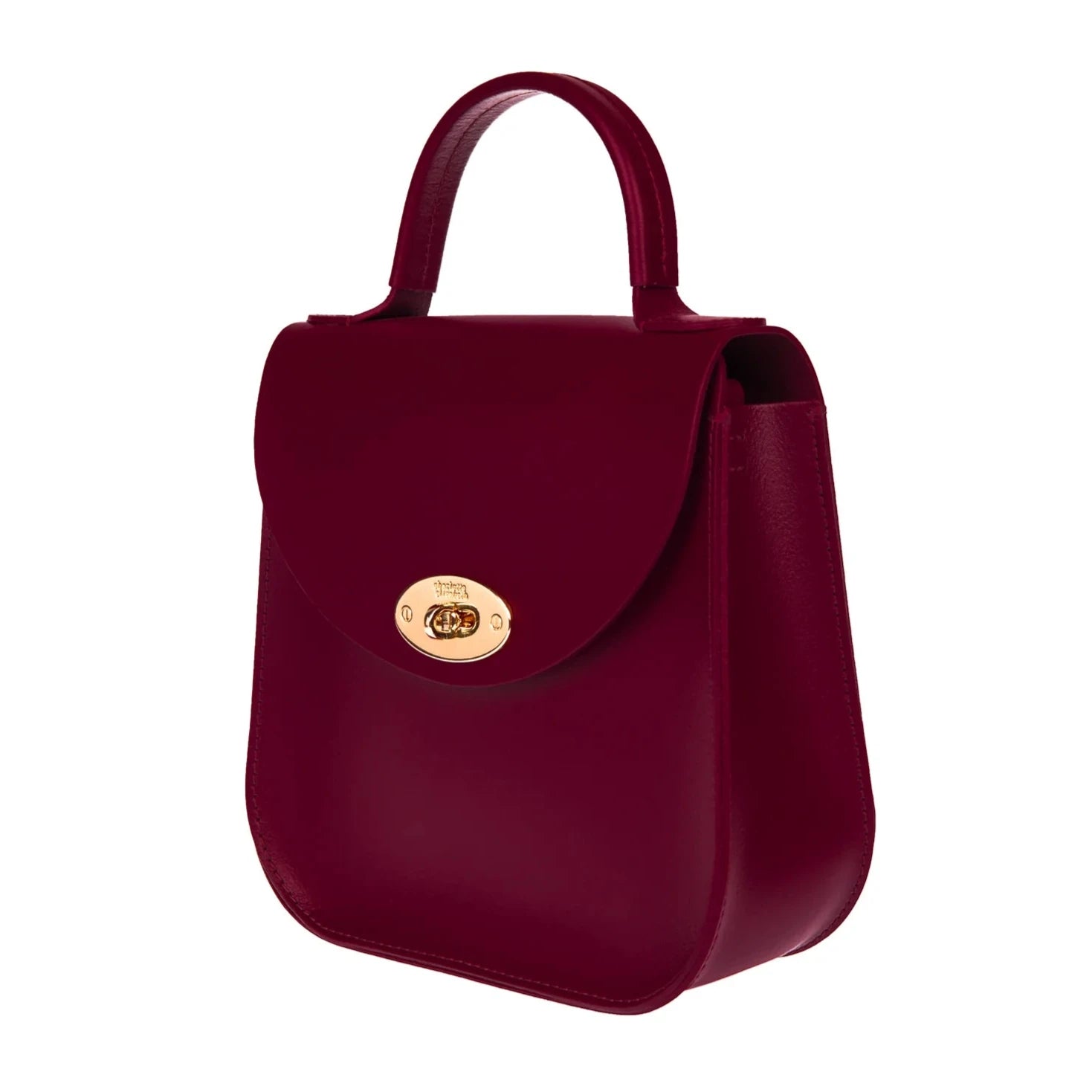 The Original Bloomsbury | Leather Crossbody Handbag in Oxblood