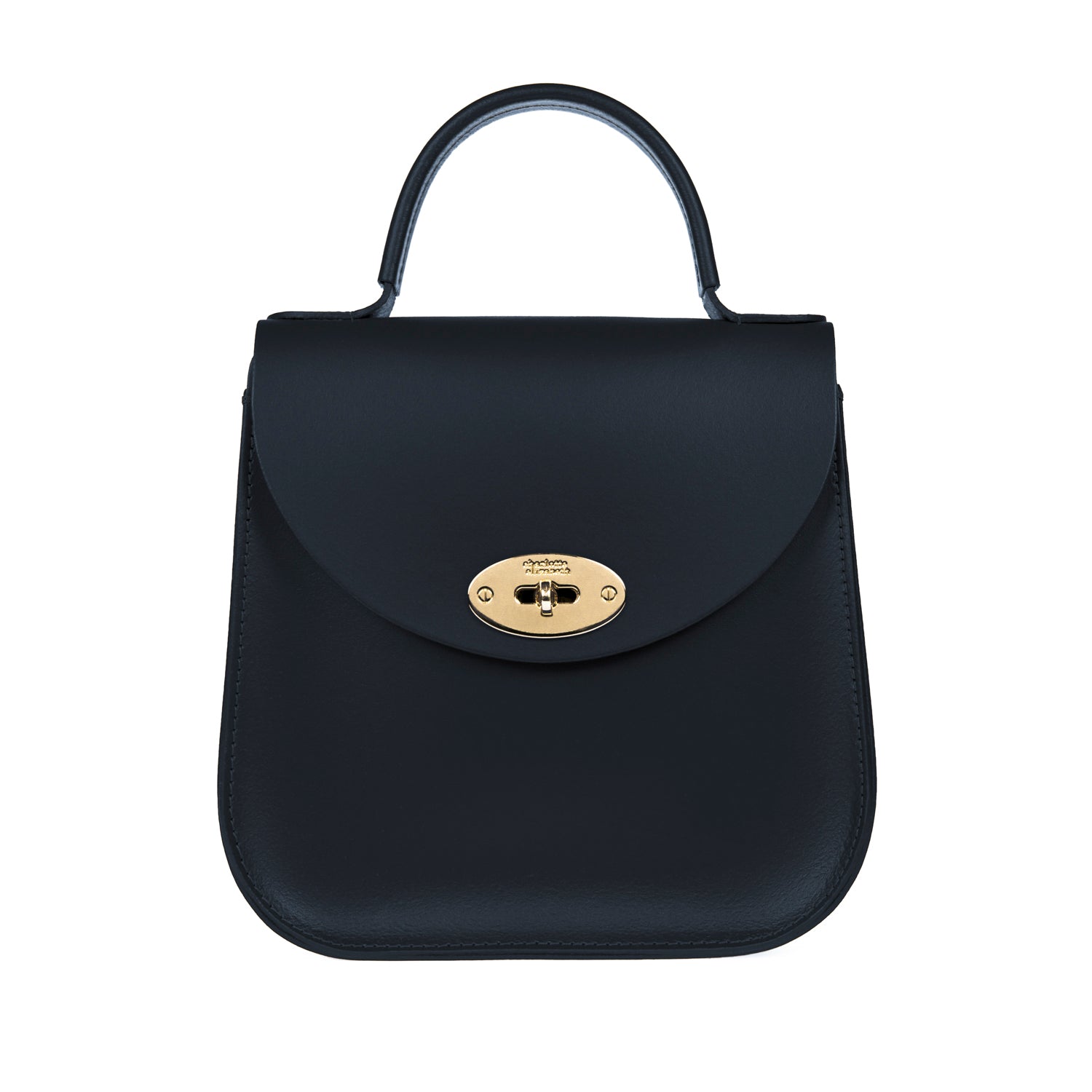 PREORDER The Original Bloomsbury | Leather Crossbody Handbag in Navy