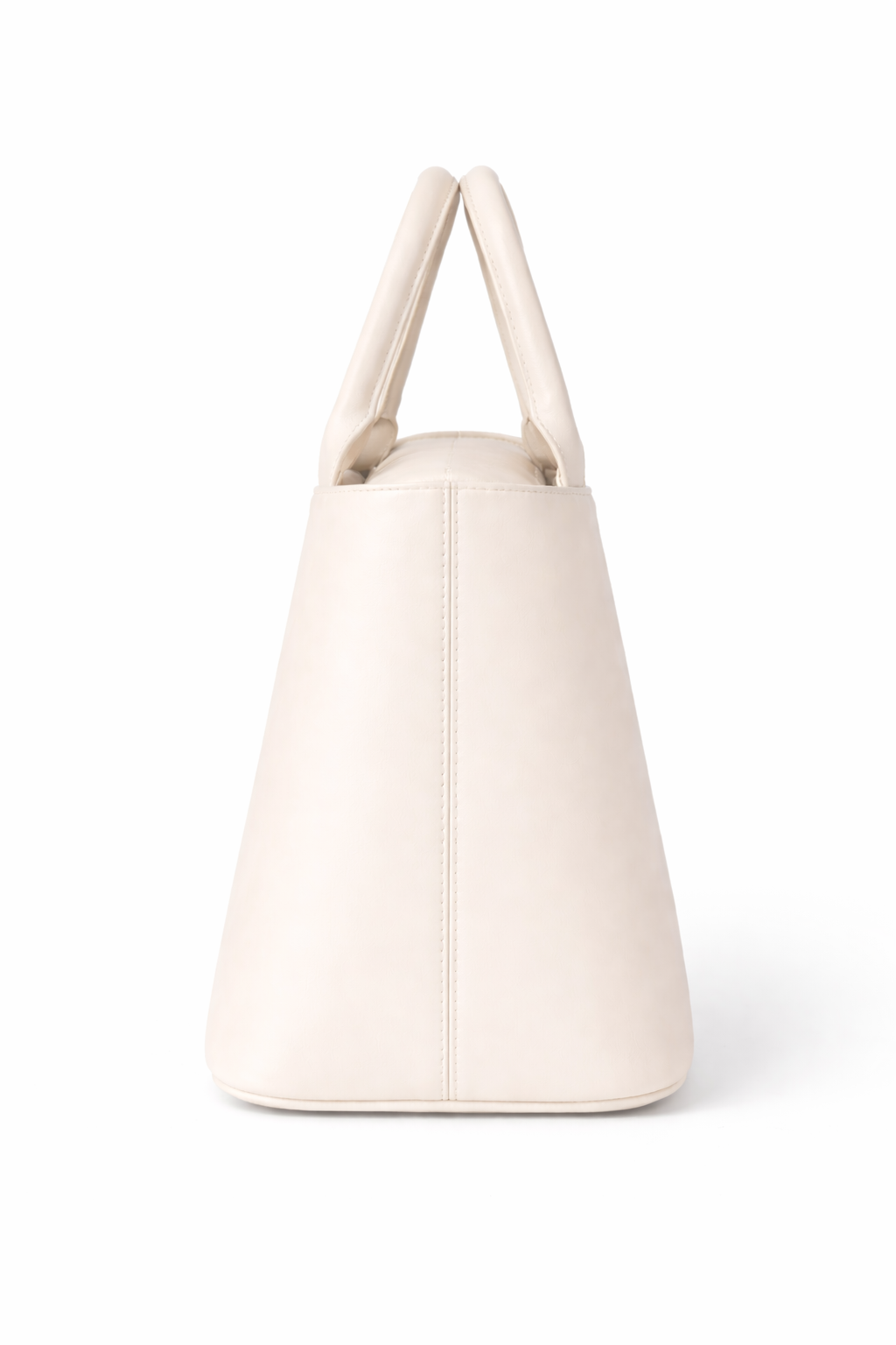RAEME Vale Leather Handbag in Off White