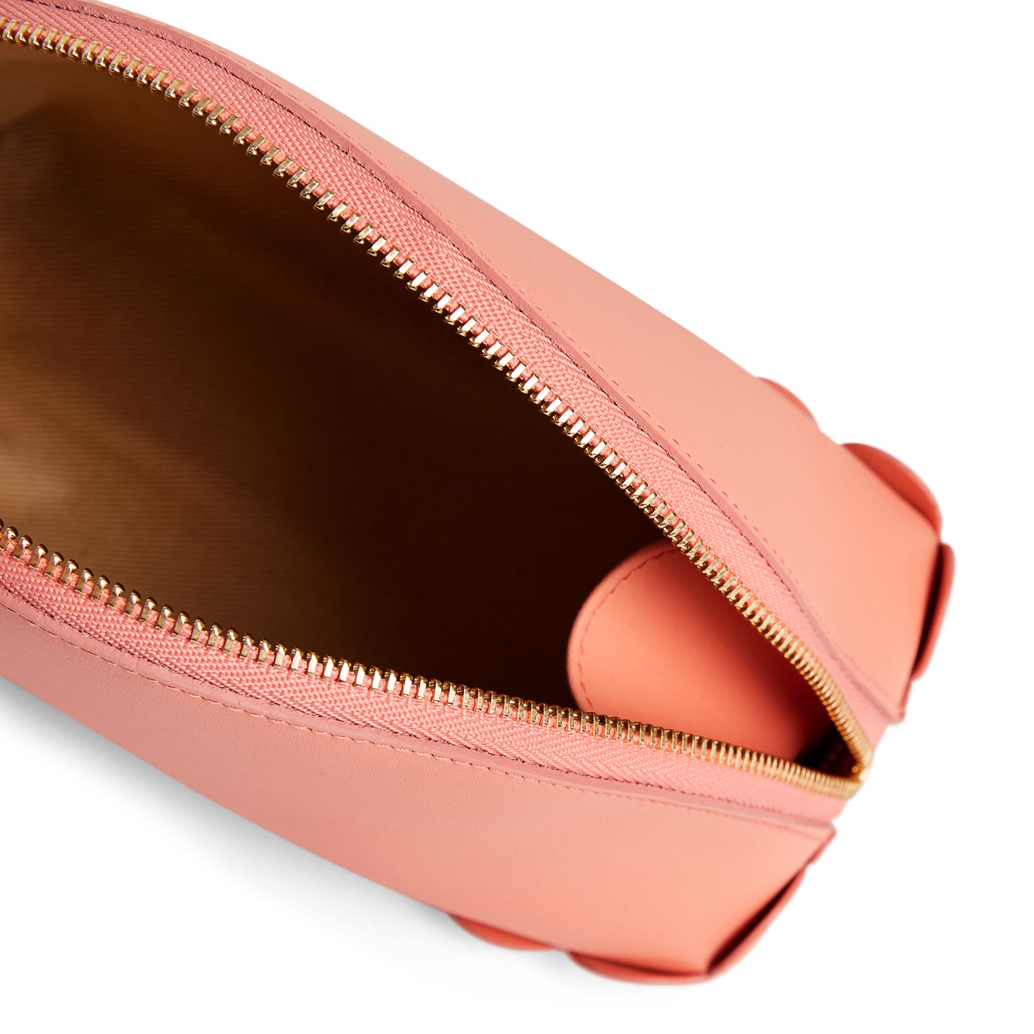 scallop detail cosmetics case make up bag purse