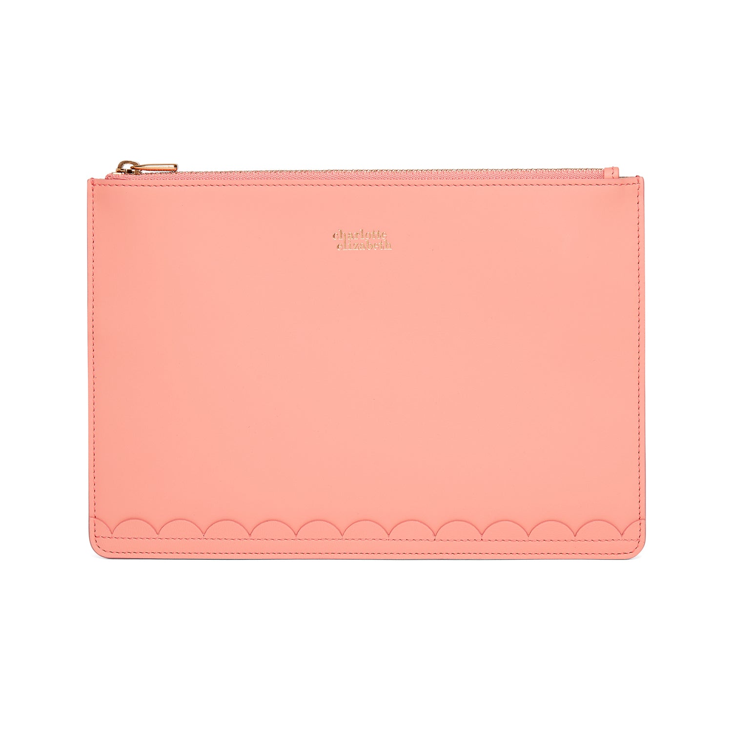 kitsch pink cute clutch bag mini flat pouch for your essentials
