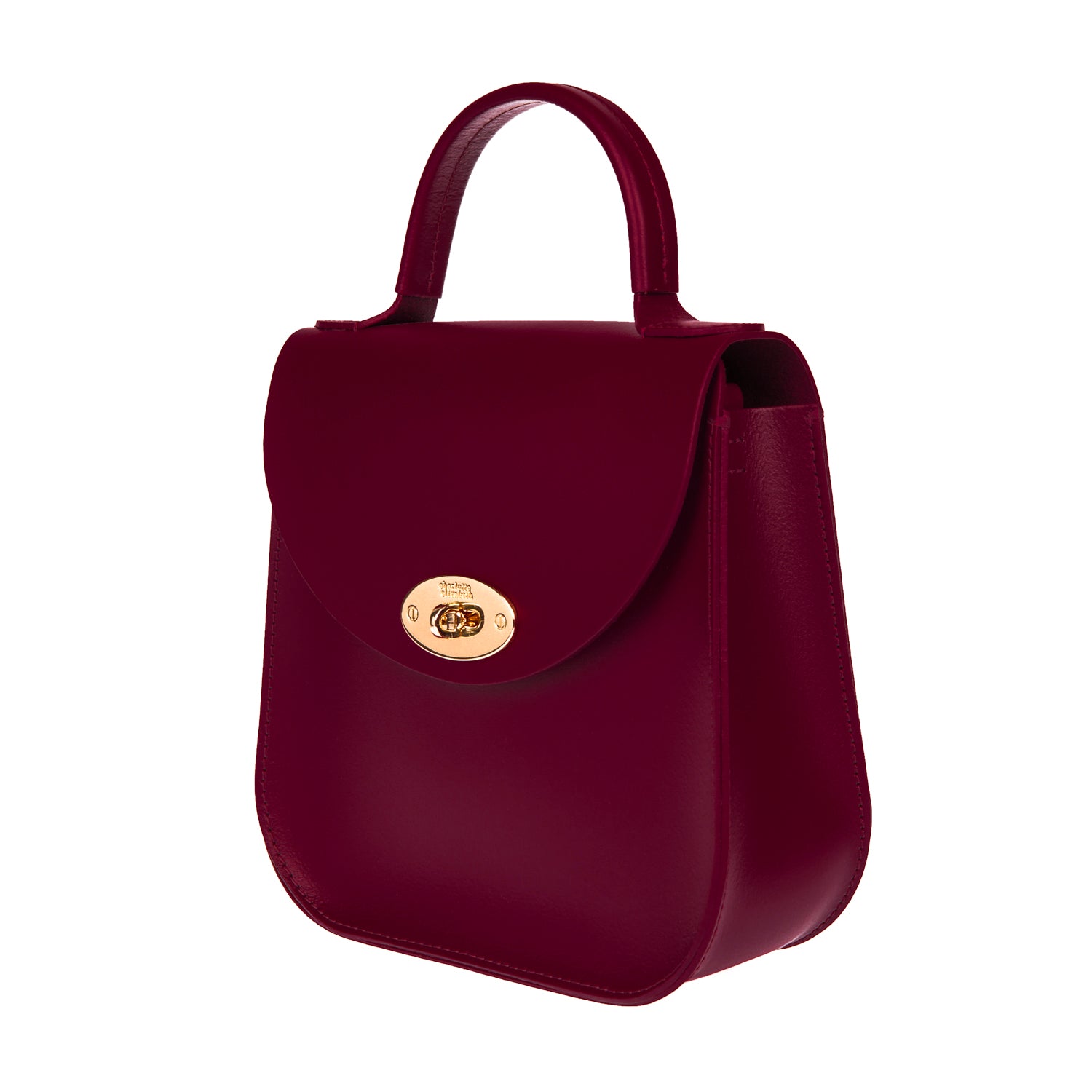 The Oxblood Bloomsbury-Crossbody ladies luxury leather handbag british-Charlotte Elizabeth