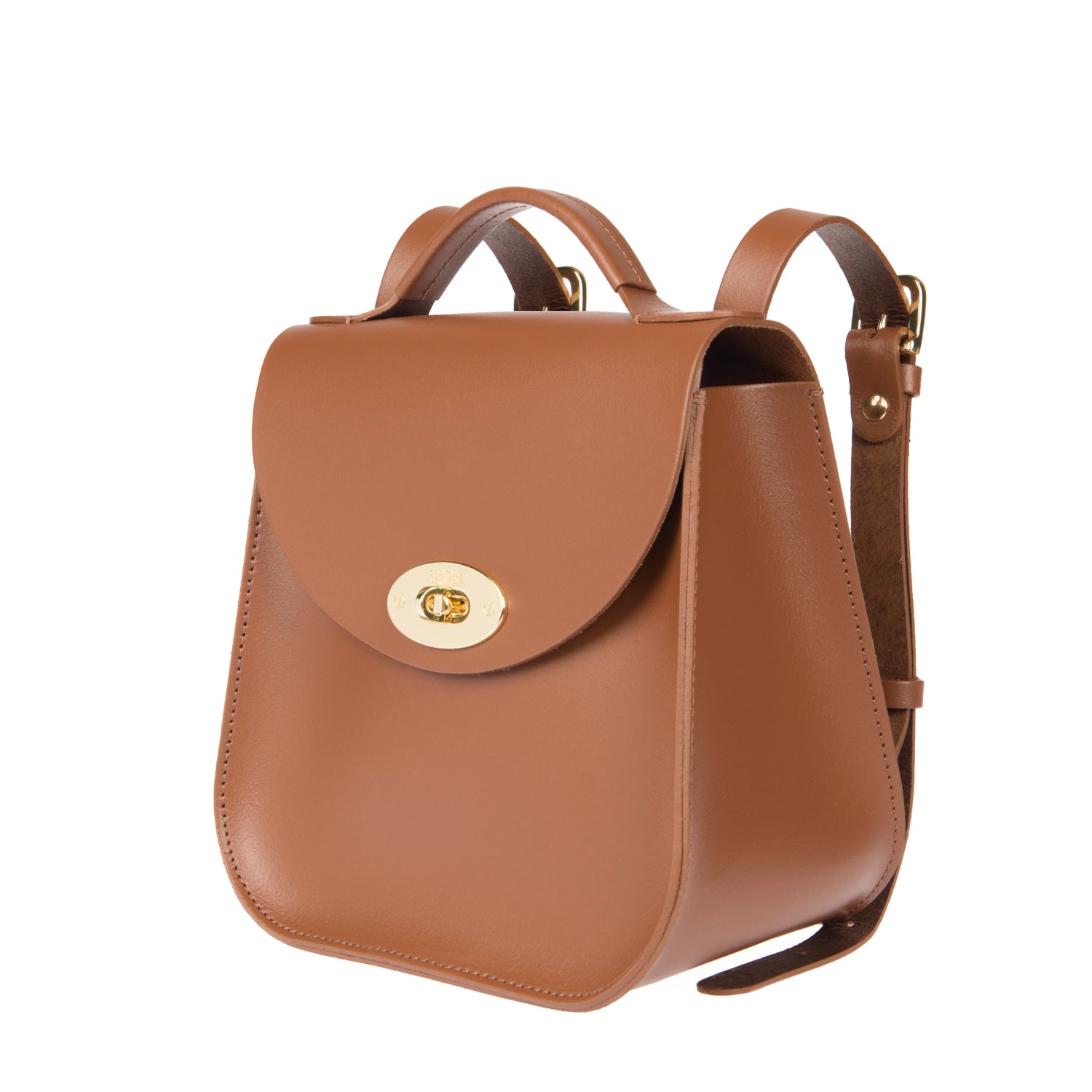 The Chestnut Bloomsbury Backpack  Handmade Leather Ladies Bag – Charlotte  Elizabeth